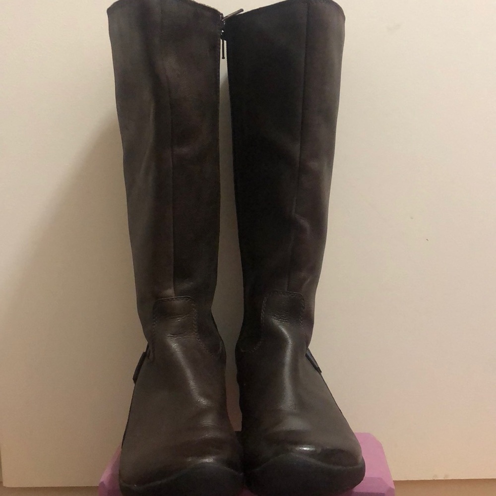 KEEN Leather Mid-Shaft Zip-Up Boots